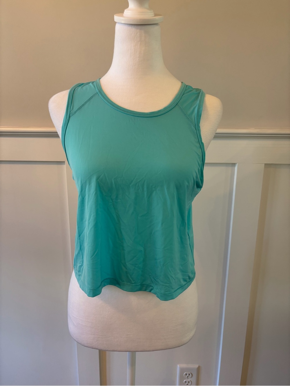 aerie Teal Athletic Tank Top